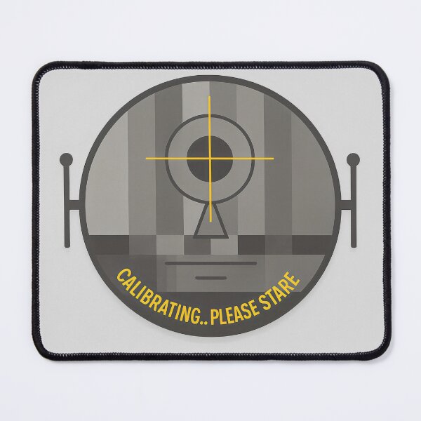 Item preview, Calibrating… Please Stare – Awkward Eye Contact & Wellbeing Humour Design designed and sold by Shoot-The-Moon.