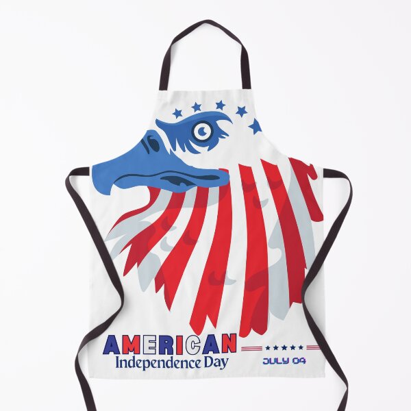 Item preview, Bald Eagle Head with Flag Colors – 4th of July American Independence Day Art designed and sold by SDFsignature.