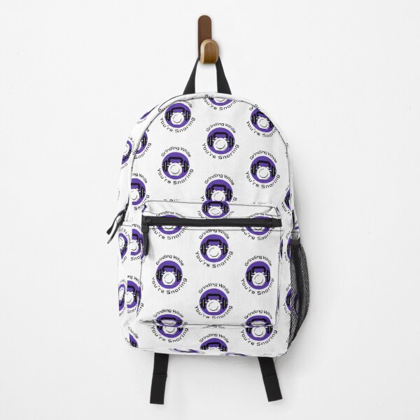 Item preview, Grinding While You're Snoring-Kettlebell/Barbell Combo-Purple designed and sold by The Expression Den.