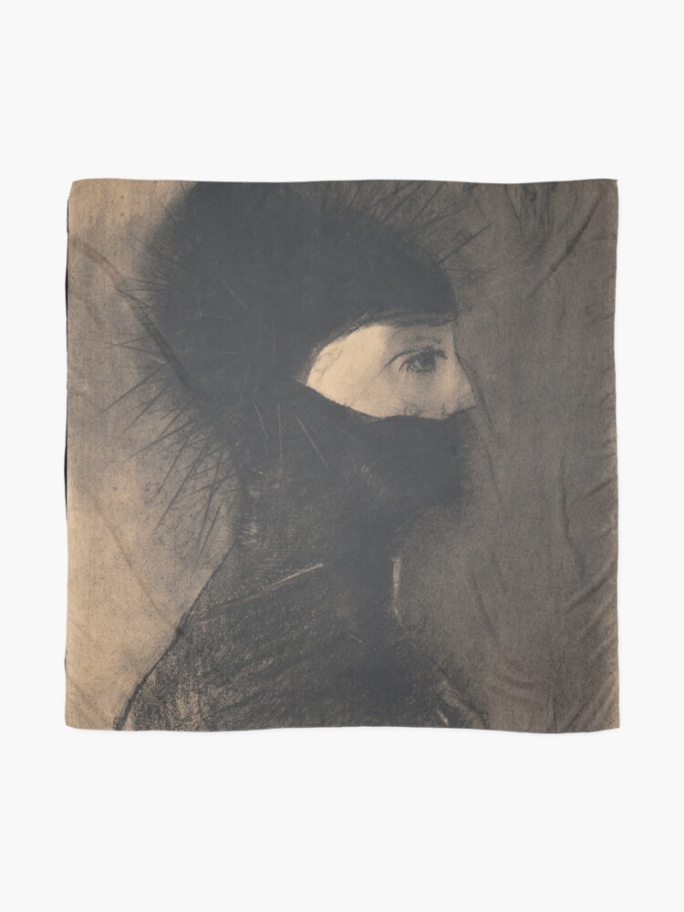 "HD Armor, by Odilon Redon (1891) High Definition" Scarf