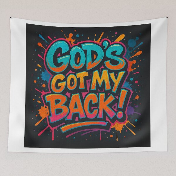 Item preview, Gods Got My Back designed and sold by GoodLifeStudio.