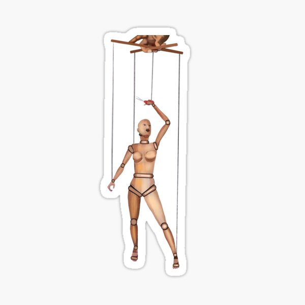 Item preview, Free Will of a Puppet on a String designed and sold by ArtAndBliss.