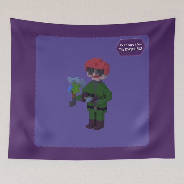 Item preview, CyberAttack - The Chopper Pilot designed and sold by Lisandro Tapia.
