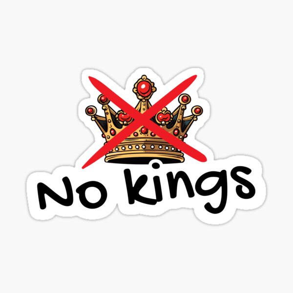 Item preview, No Kings In America designed and sold by freakystickey.