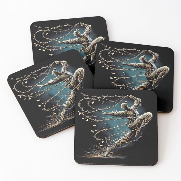 Item preview, Barbed Wire Man Dancing, Ai Generated Art    designed and sold by ACC .