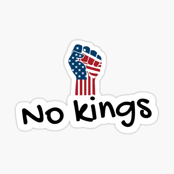 Item preview, No Kings In Americ designed and sold by freakystickey.