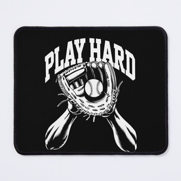 Item preview, Play Hard – Classic Baseball Glove Catcher Sports designed and sold by Taans-Creation.