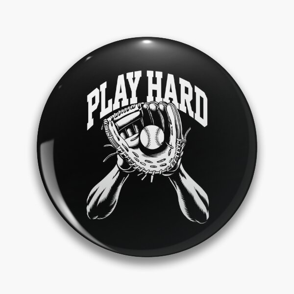 Item preview, Play Hard – Classic Baseball Glove Catcher Sports designed and sold by Taans-Creation.
