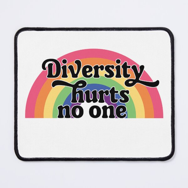 Item preview, Diversity Hurts No One designed and sold by UproarStore.