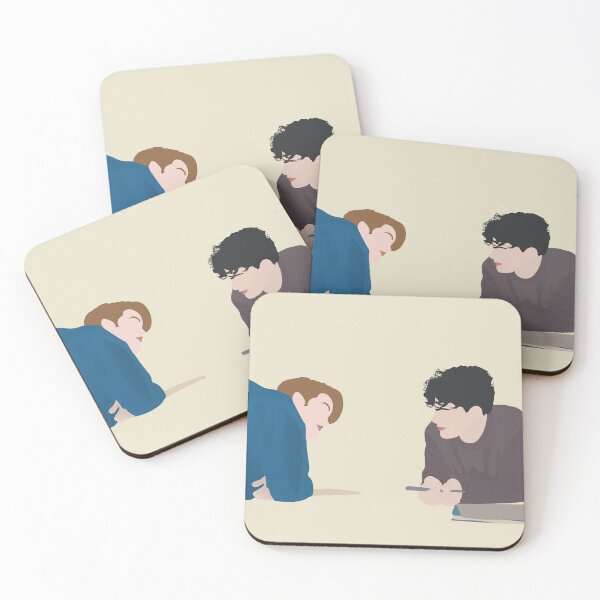 Item preview, Nick and Charlie doing homeworks | heartstopper designed and sold by Pinu92.