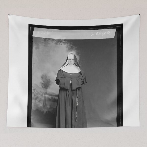 Item preview, Vintage 1976 Nun – 1970s Catholic Sister, Vintage Religious Portrait designed and sold by FitEnvy.