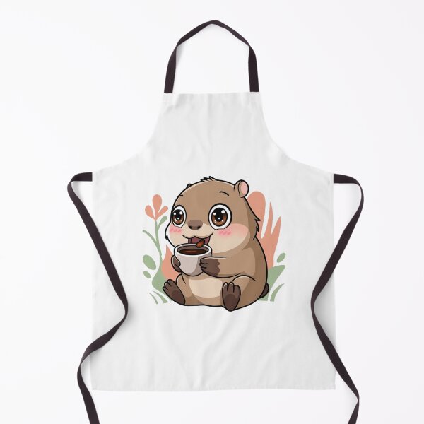 Item preview, capybara with coffee designed and sold by Eternalski.