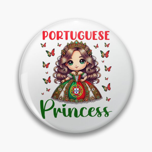 Item preview, Portuguese Princess Portugal flag and Butterflies for girls designed and sold by NUMAcreations.