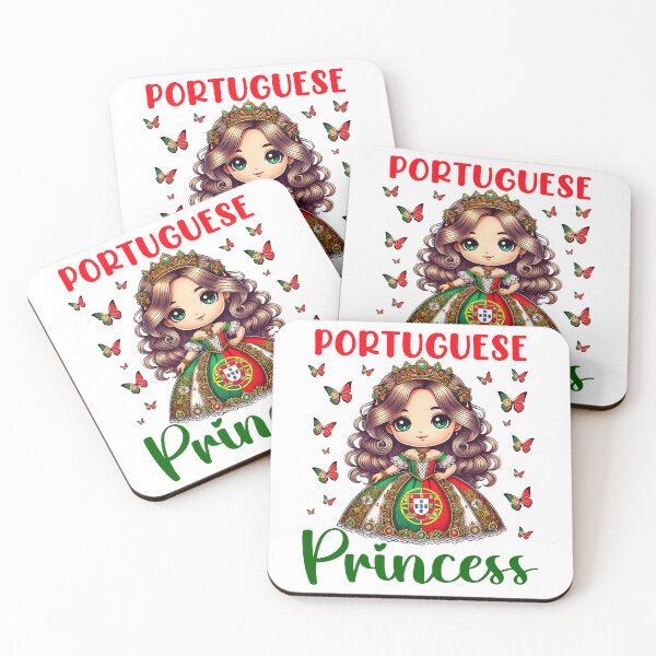 Item preview, Portuguese Princess Portugal flag and Butterflies for girls designed and sold by NUMAcreations.