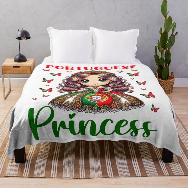 Item preview, Portuguese Princess Portugal flag and Butterflies for girls designed and sold by NUMAcreations.