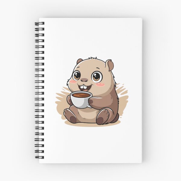 Item preview, capybara with coffee designed and sold by Eternalski.