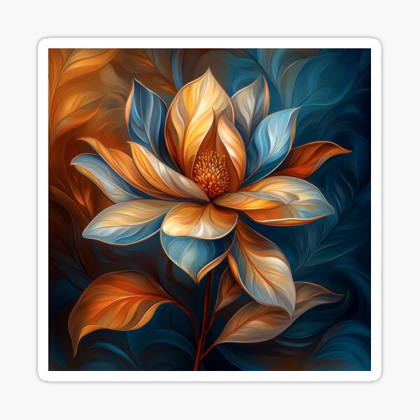 Item preview, Elegant Magnolia Fantasy Flower Art  designed and sold by MargaretWiktor.
