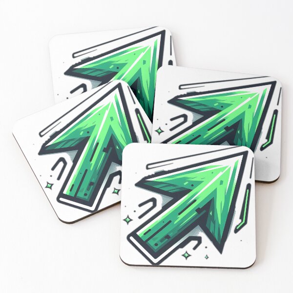 Item preview, Green Arrow  sticker  designed and sold by NCNGDESIGN.