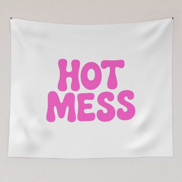Item preview, Hot Mess! Pink Girly designed and sold by PMCreative.