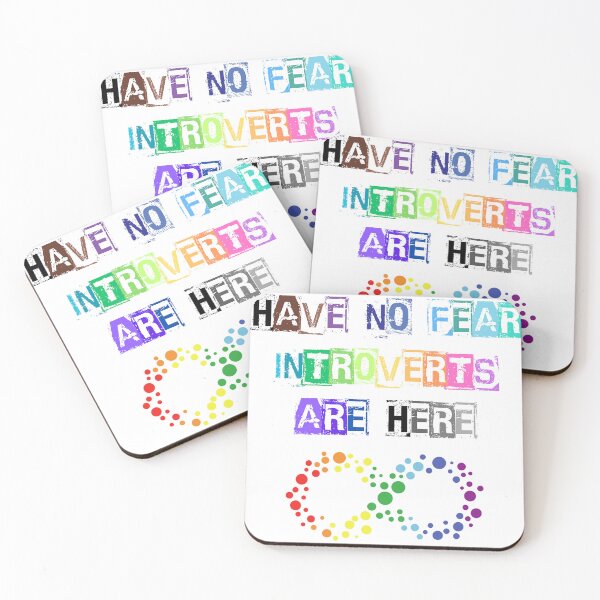 Item preview, Have No Fear - Introverts are Here! designed and sold by dickensign.
