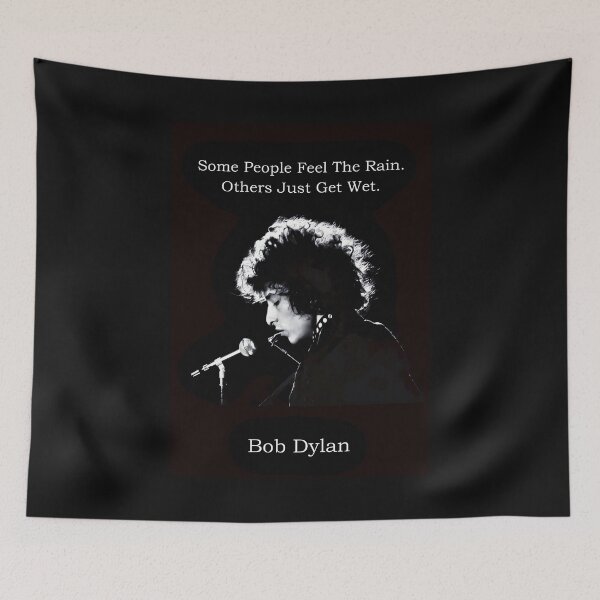 Item preview, Bob Dylan Black & White Quotes designed and sold by Brian Connor.