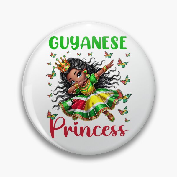 Item preview, Guyanese Princess Dabbing for girls & kids designed and sold by NUMAcreations.