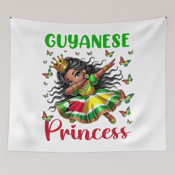 Item preview, Guyanese Princess Dabbing for girls & kids designed and sold by NUMAcreations.