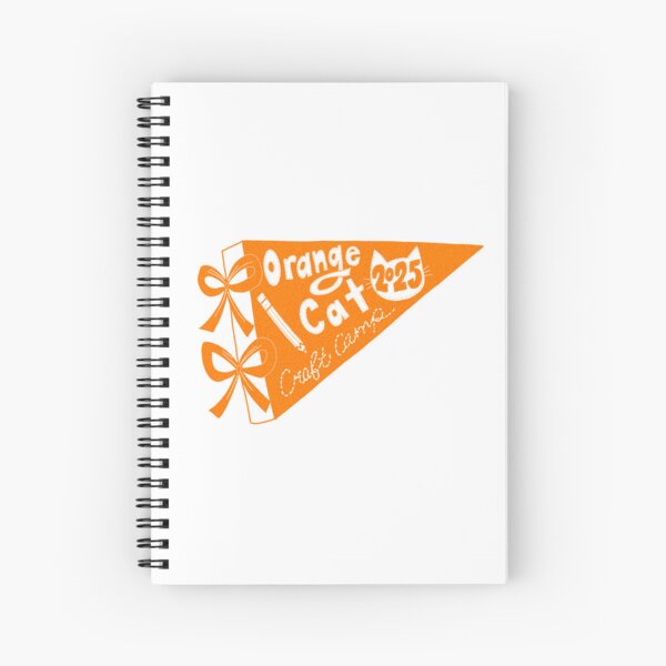 Item preview, Orange cat 2025 designed and sold by Brooke Makes Things.