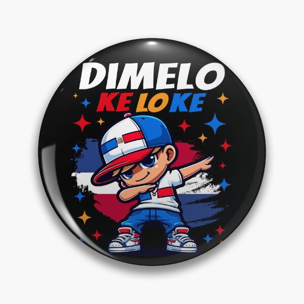 Item preview, Dimelo Ke Lo Ke Dominican Republic Flag for Boys Kids designed and sold by NUMAcreations.