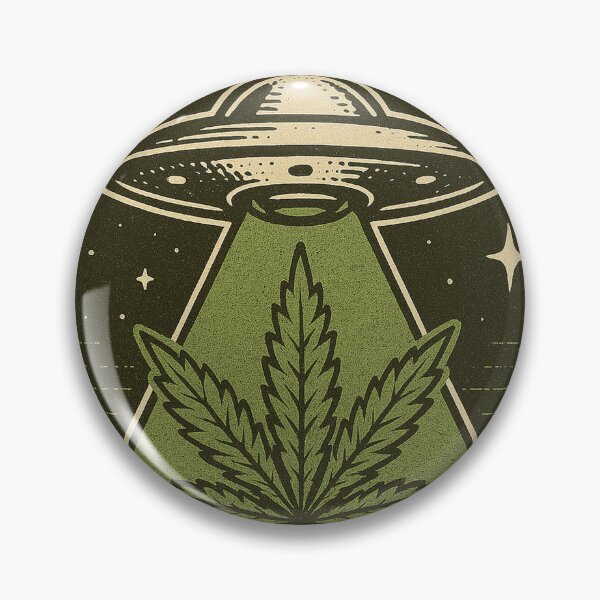 Item preview, Conspiracy UFO Weed Leaf Truth is out there designed and sold by 701Radiant.