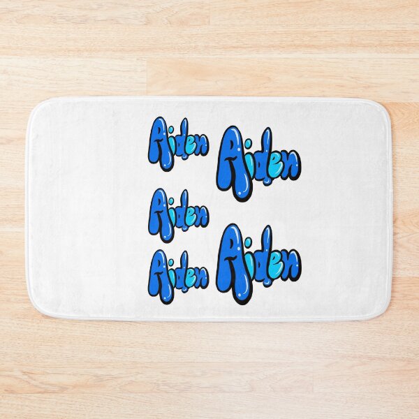 Item preview, Aiden 5 pack name in blue graffiti calligraphy Top 10 best personalised gifts for boys Aiden designed and sold by Artonmytee.