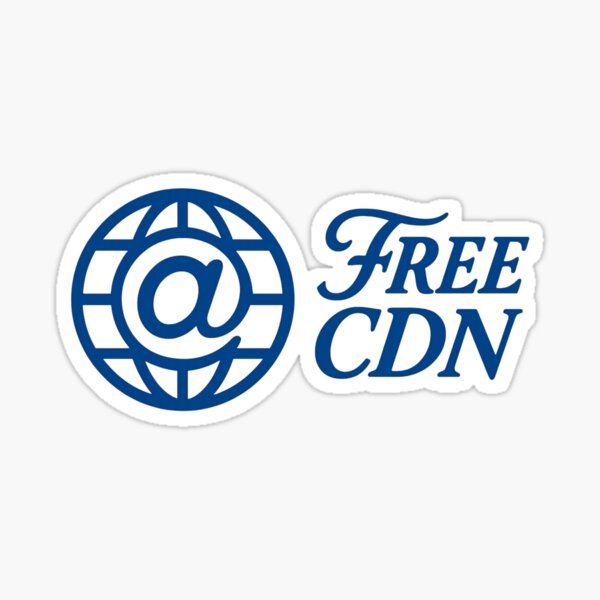 Item preview, freeCDN Logo (American Classic) designed and sold by alkruhn.