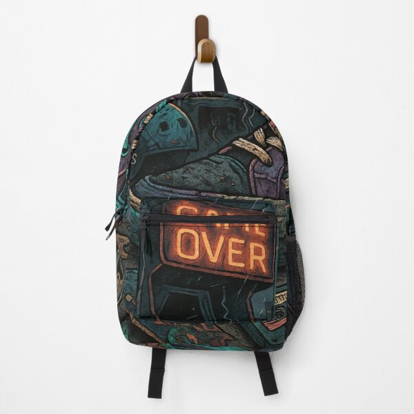 Item preview, "Neon Pulse Game Over : Battle-Worn Sneaker Art – Retro Comic Style" designed and sold by MasterShiffu.