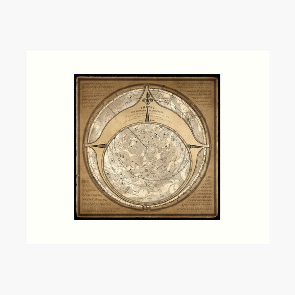 Item preview, Constellation Chart designed and sold by BlueSpecsStudio.