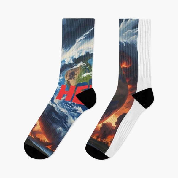 Item preview, Help – Earth Overwhelmed by Natural Disasters designed and sold by sniffpad.