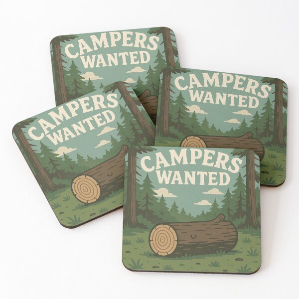 Item preview, Campers wanted designed and sold by Zombo121.