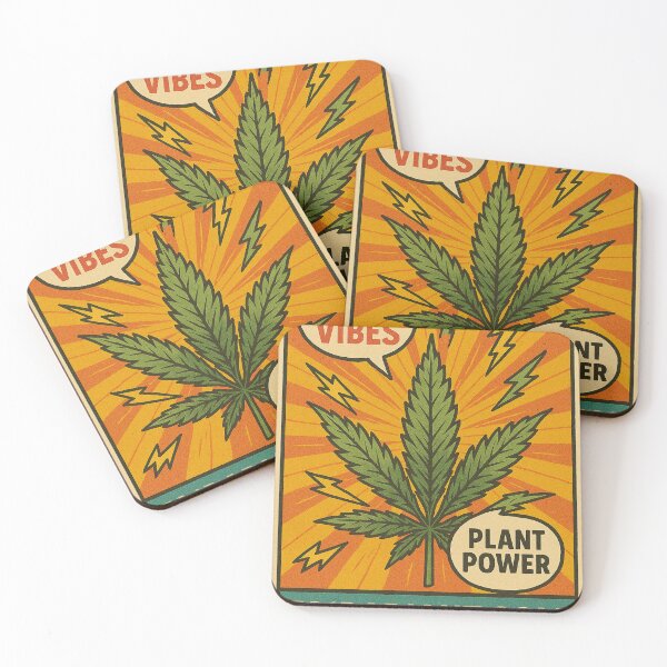 Item preview, Plant Power High Vibes Weed Leaf designed and sold by 701Radiant.