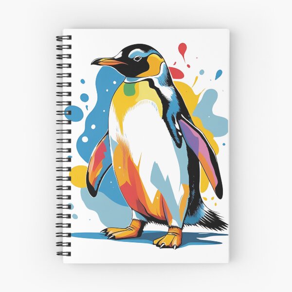 Item preview, Sir Splats-a-Lot ?? nobody splats quite like this penguin aristocrat of abstract! designed and sold by dcohea.