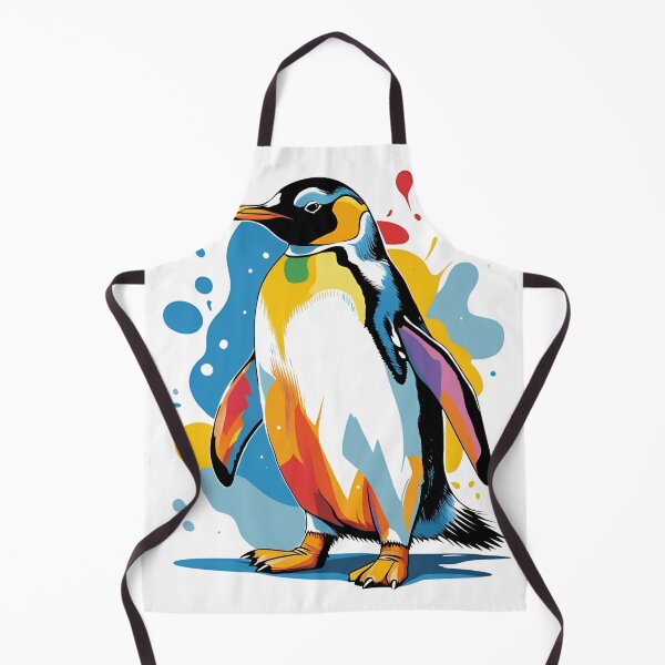Item preview, Sir Splats-a-Lot ?? nobody splats quite like this penguin aristocrat of abstract! designed and sold by dcohea.