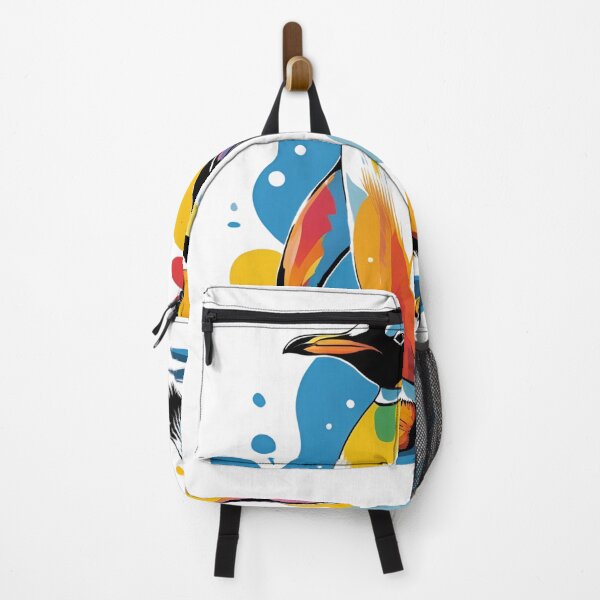 Item preview, Sir Splats-a-Lot ?? nobody splats quite like this penguin aristocrat of abstract! designed and sold by dcohea.
