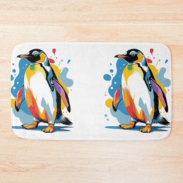 Item preview, Sir Splats-a-Lot ?? nobody splats quite like this penguin aristocrat of abstract! designed and sold by dcohea.