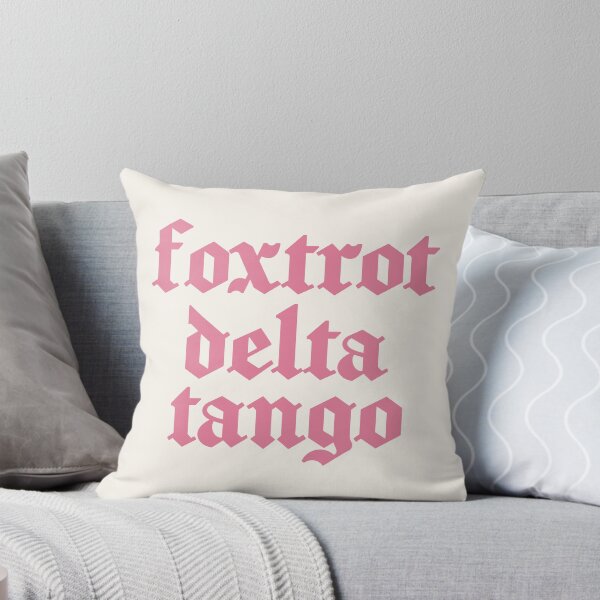 Item preview, Foxtrot Delta Tango - Pink designed and sold by CranberrySodaCo.