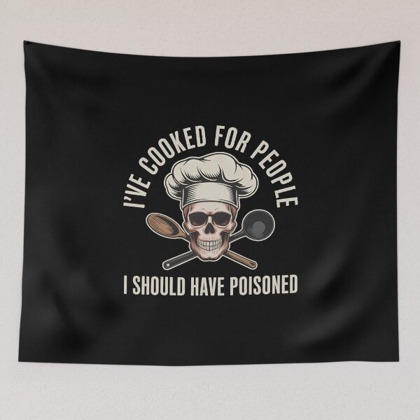 Item preview, I've Cooked For People I Should Have Poisoned - The perfect gift for chefs, baristas, foodies, and anyone who cooks with passion… and a touch of dark humor. designed and sold by ZyziowskyArt.