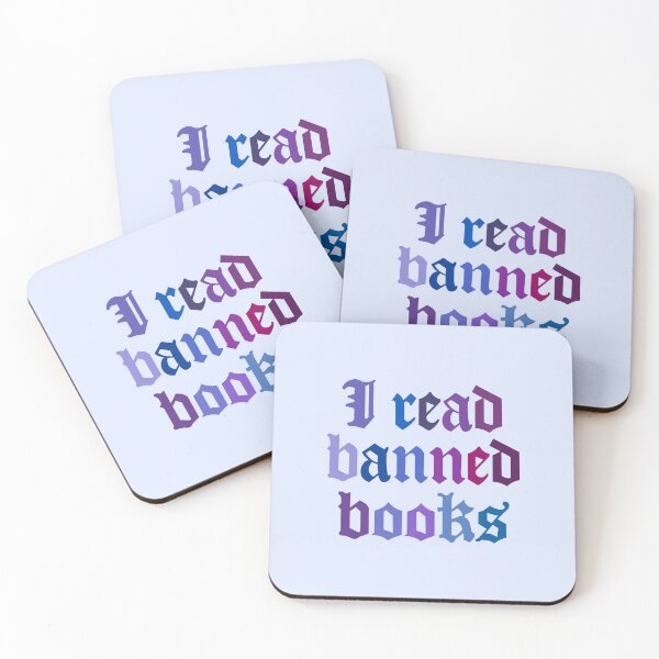 Item preview, I Read Banned Books - Y2K Blackletter Sticker for Readers, Librarians & Book Lovers designed and sold by CranberrySodaCo.