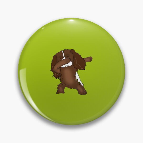 Item preview,  Funny Dabbing Spaniel Dog – Cute Dance Pose Cartoon designed and sold by Right-UR.
