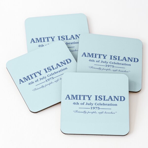 Item preview, Amity Island blue designed and sold by LuxusLiner.
