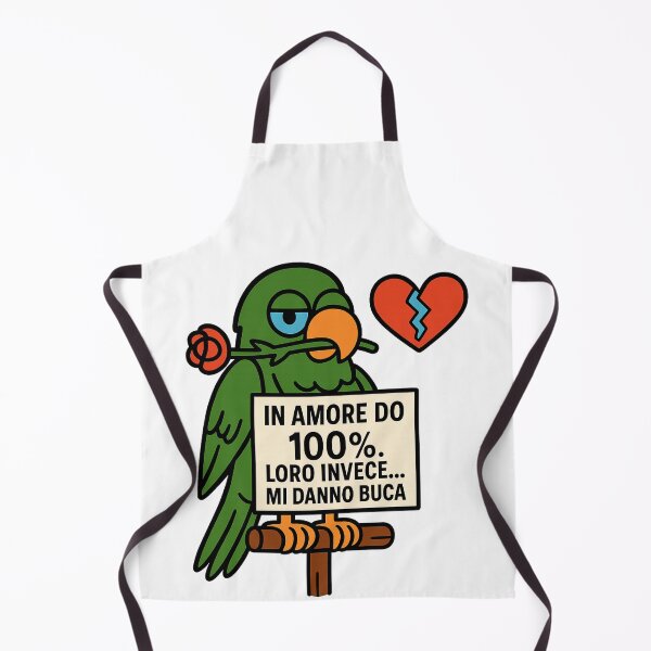 Item preview, Pappagallo deluso in amore – IroniaeCo designed and sold by IroniaeCo.