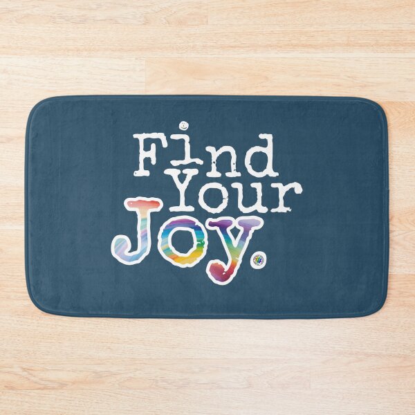 Item preview, Find Your Joy - White Outline T-Shirt designed and sold by Global Rainbow Engineers.