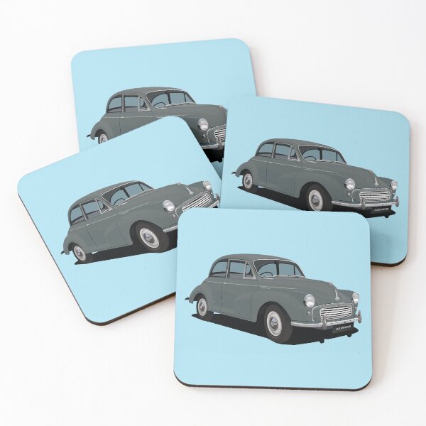 Item preview, Morris Minor in gray designed and sold by knappidesign.