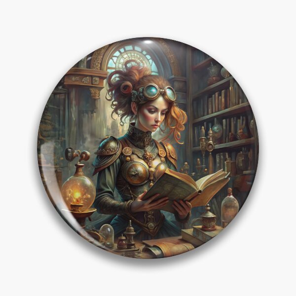 Item preview, Steampunk female student designed and sold by Made-by-Gus.